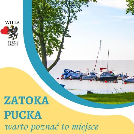 Serce Kaszub Pokoje Z Widokiem Na Zatoke Swarzewo Luaran gambar
